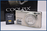 ニコン Nikon COOLPIX S6000 7x 元箱、バッテリー付属 同梱無料 #ak953
