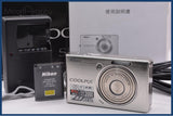 【動作保証】 ニコン Nikon COOLPIX S510 3x 元箱、バッテリー、充電器、取扱説明書付属 同梱無料 #ak954