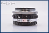 【動作保証】 富士フイルム FUJIFILM FUJINAR-E 7.5cm F4.5 ライカLマウント 同梱無料 #am10021