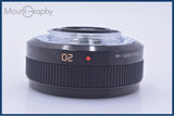 難あり パナソニック Panasonic LUMIX G 20mm F1.7 ASPH. 前後キャップ付 マイクロフォーサーズ用 同梱無料 #am10050