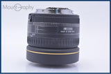 【動作保証】 シグマ SIGMA 8mm F3.5 EX DG FISHEYE 前後キャップ付 キヤノンEF用(AF) 同梱無料 #am10063