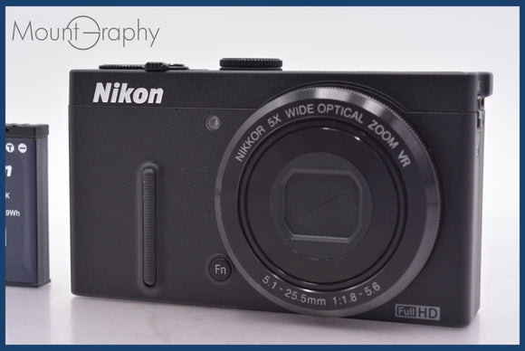 ★極上美品★ ニコン Nikon COOLPIX P330 5x バッテリー付属 ★完動★同梱可 #am1012