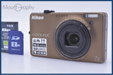 【動作保証】 ニコン Nikon COOLPIX S6000 7x バッテリー、メモリーカード付 同梱無料 #am10182