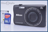 【動作保証】 ニコン Nikon COOLPIX S3700 8x バッテリー、メモリーカード付 同梱無料 #am10213