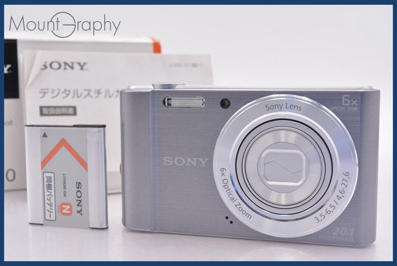 ★極上美品★ ソニー SONY Cyber-shot DSC-W810 6x 元箱、バッテリー、取扱説明書付属 同梱可 #am1030