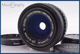★極上美品★ オリンパス OLYMPUS OM-SYSTEM S ZUIKO AUTO-ZOOM 28-48mm F4 前後キャップ他  #am1039