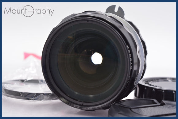 ★極上美品★ ニコン Nikon NIKKOR-H.C Auto 28mm F3.5 非Ai 前後キャップ&レンズフィルター付 ★完動★同梱可 #am1042