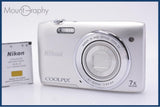 【動作保証】 ニコン Nikon COOLPIX S3400 7x バッテリー付 同梱無料 #am10488