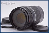 【動作保証】 キヤノン Canon EF 75-300mm F4-5.6 III USM 前後キャップ＆レンズフィルター付 同梱無料 #am10498