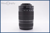 【動作保証】 キヤノン Canon EF-S 55-250mm F4-5.6 IS II 前後キャップ＆レンズフィルター付 同梱無料 #am10503