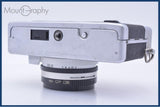 【動作保証】 キヤノン Canon Canonet QL19 G-III 45mm F1.9 同梱無料 #am10511