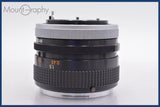 ★極上美品★ キヤノン Canon FD 50mm F1.4 前後キャップ&amp;レンズフィルター、レンズフード付 ★完動★同梱可 #am1052