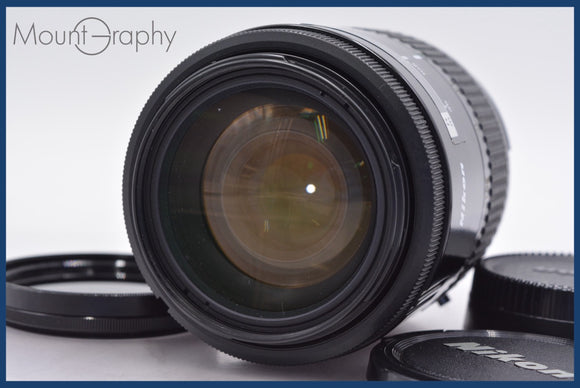 ★極上美品★ ニコン Nikon AF NIKKOR 35-105mm F3.5-4.5 前後キャップ&レンズフィルター付 ★完動★同梱可 #am1054