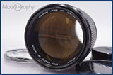 ★極上美品★ キヤノン Canon FD 135mm F2.5 前後キャップ&amp;レンズフィルター付 ★完動★同梱可 #am1057