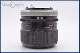 難あり キヤノン Canon FD 50mm F3.5 MACRO S.S.C. 前後キャップ＆レンズフィルター付 同梱無料 #am10662