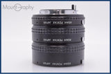 【美品・動作保証】 ペンタックス PENTAX AUTO EXTENSION TUBE K 1 2 3 接写リング 元箱付 同梱無料 #am10665