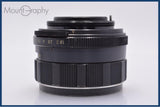 【動作保証】 ペンタックス PENTAX Super-Takumar 55mm F1.8 初期 前後キャップ＆レンズフィルター付 同梱無料 #am10674