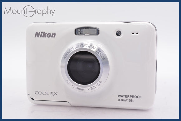 ★極上美品★ ニコン Nikon COOLPIX S30 3x 単三電池仕様 ★完動★同梱可 #am1079