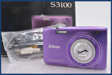 ★ジャンク特価★ ニコン Nikon COOLPIX S3100 5x 元箱付 同梱可 #am1232