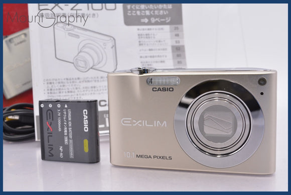 ★極上美品★ カシオ CASIO EXILIM EX-Z100 4x 元箱、バッテリー、充電器、取扱説明書付属 ★完動★同梱可 #am1233