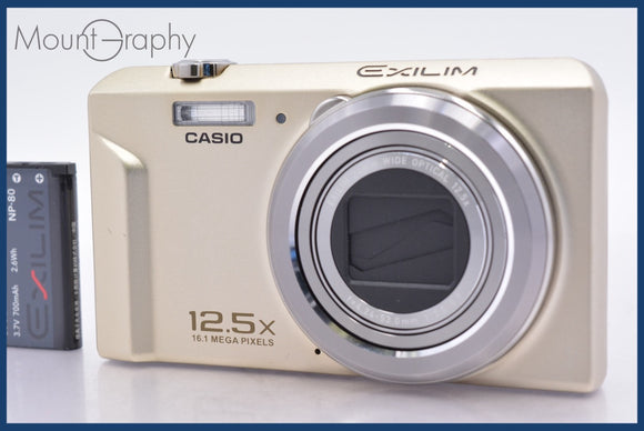 ★極上美品★ カシオ CASIO EXILIM EX-ZS170 12.5x バッテリー付属 ★完動★同梱可 #am1244