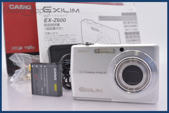 ★特別特価★ カシオ CASIO EXILIM EX-Z600 3x 元箱、バッテリー、取扱説明書付属 同梱可 #am1267