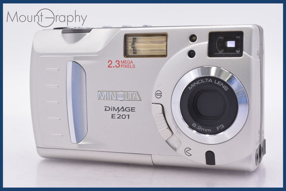 ★実用美品★ ミノルタ MINOLTA DiMAGE E201 単三電池仕様 同梱可 #am1268