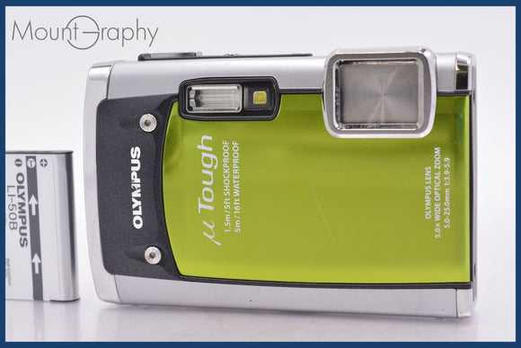 ★極上美品★ オリンパス OLYMPUS μ Tough-6020 5x バッテリー付属 ★完動★同梱可 #am1269