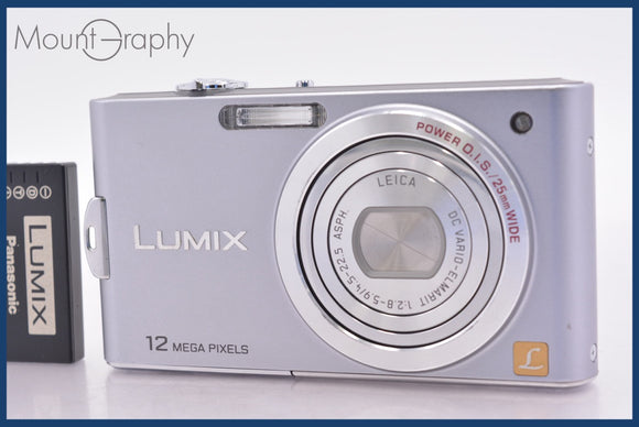 ★極上美品★ パナソニック Panasonic LUMIX DMC-FX60 バッテリー付属 同梱可 #am1279