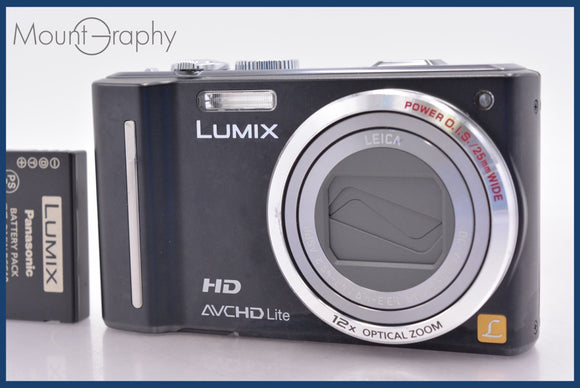 ★極上美品★ パナソニック Panasonic LUMIX DMC-TZ10 12x バッテリー付属 ★完動★同梱可 #am1292
