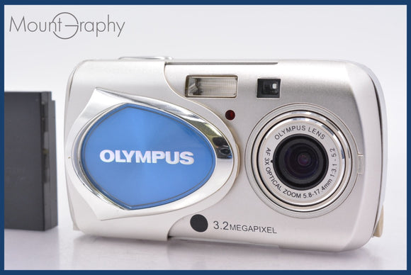 ★極上美品★ オリンパス OLYMPUS μ 15 3x バッテリー、メモリーカード付属 ★完動★同梱可 #am1294