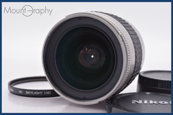 ★極上美品★ ニコン Nikon AF NIKKOR 28-80mm F3.3-5.6 G 前後キャップ&レンズフィルター付 ★完動★同梱可 #am1309