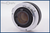 ★極上美品★ オリンパス OLYMPUS OM-SYSTEM ZUIKO MC AUTO-S 50mm F1.8 前後キャップ&amp;レンズフィルター付 ★完動★同梱可 #am1323