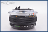 ★良品★ オリンパス OLYMPUS OM-SYSTEM ZUIKO MC AUTO-S 50mm F1.8 前後キャップ&amp;レンズフィルター付 ★完動★同梱可 #am1324