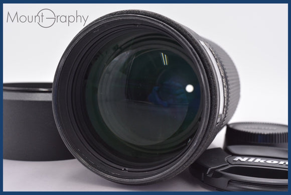 ★極上美品★ ニコン Nikon AF NIKKOR ED 80-200mm F2.8 前後キャップ、レンズフード付 ★完動★同梱可 #am1327