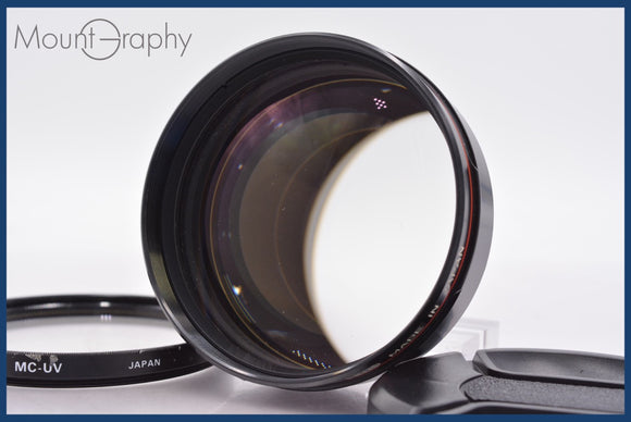 ★ジャンク特価★ キヤノン Canon NEW FD 85mm F1.2 L 前キャップ&レンズフィルター付 同梱可 #am1330