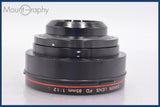 ★ジャンク特価★ キヤノン Canon NEW FD 85mm F1.2 L 前キャップ&amp;レンズフィルター付 同梱可 #am1330