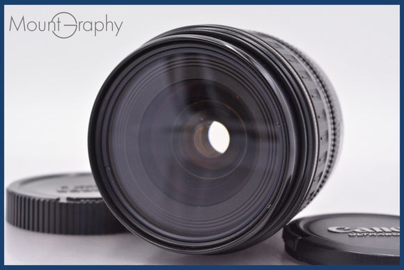 ★極上美品★ キヤノン Canon EF 28-80mm F3.5-5.6 USM 前後キャップ&レンズフィルター付 ★完動★同梱可 #am1356