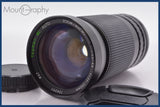 ★良品★ トップマン Topman TopmanMC AUTO ZOOM/MACRO 35-200mm F3.5-4.8 前後キャップ付 キヤノンFD用(MF) ★完動★同梱可 #am1481