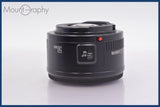 ★極上美品★ キヤノン Canon EF 50mm F1.8 II 前後キャップ&amp;レンズフィルター付 ★完動★同梱可 #am1487