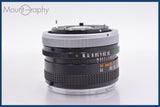 ★良品★ キヤノン Canon FD 50mm F1.8 前後キャップ&amp;レンズフィルター付 ★完動★同梱可 #am1500