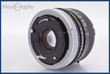 ★良品★ キヤノン Canon FD 50mm F1.8 前後キャップ&amp;レンズフィルター付 ★完動★同梱可 #am1500