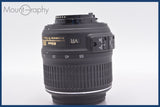 ★極上美品★ ニコン Nikon AF-S NIKKOR 18-55mm F3.5-5.6 G DX VR 前後キャップ&amp;レンズフィルター付 ★完動★同梱可 #am1504