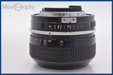 ★特別特価★ ニコン Nikon NIKKOR 50mm F1.4 非Ai 前後キャップ&amp;レンズフィルター付 同梱可 #am1508
