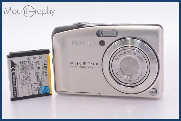 ★極上美品★ 富士フィルム FUJIFILM FinePix F60fd 3x バッテリー付属 ★完動★同梱可 #am1518