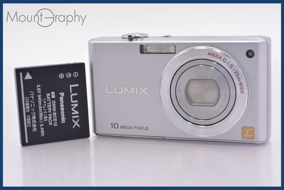 ★ジャンク特価★ パナソニック Panasonic LUMIX DMC-FX37 バッテリー付属 同梱可 #am1545