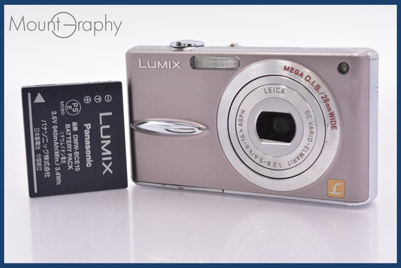 ★極上美品★ パナソニック Panasonic LUMIX DMC-FX30 バッテリー付属 ★完動★同梱可 #am1549