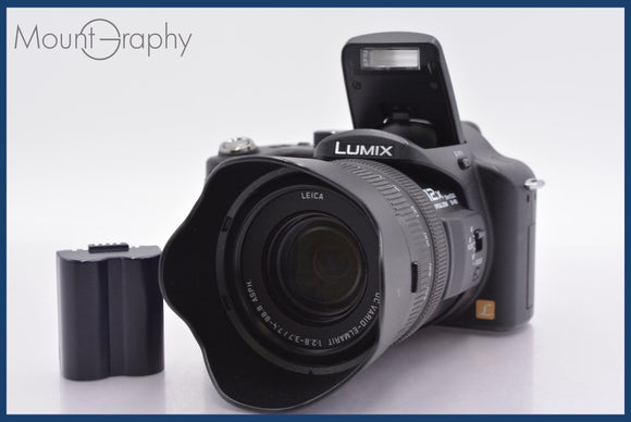 ★極上美品★ パナソニック Panasonic LUMIX DMC-FZ50 12x レンズフード、バッテリー付属 ★完動★同梱可 #am1554