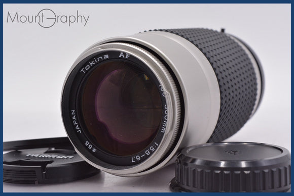 ★極上美品★ トキナ Tokina AF ZOOM MACRO 100-300mm F5.6-6.7 前後キャップ&レンズフィルター付 ペンタックスK用(AF) ★完動★ #am1578