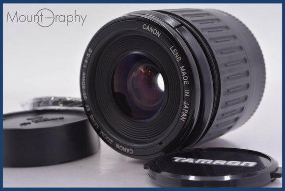 ★特別特価★ キヤノン Canon EF 35-80mm F4-5.6 前後キャップ&レンズフィルター付 ★完動★同梱可 #am1580